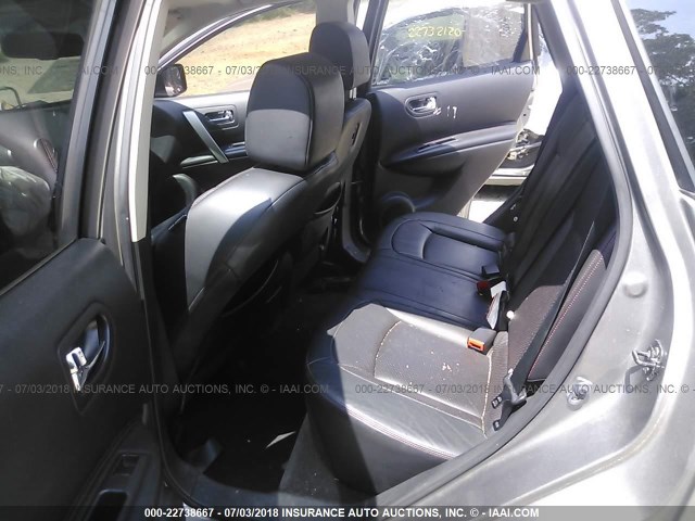 JN8AS5MV9DW618152 - 2013 NISSAN ROGUE S/SV GRAY photo 8