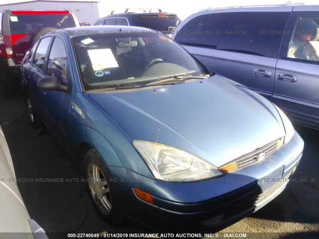 1FAFP34351W221321 - 2001 FORD FOCUS SE/SE SPORT BLUE photo 1