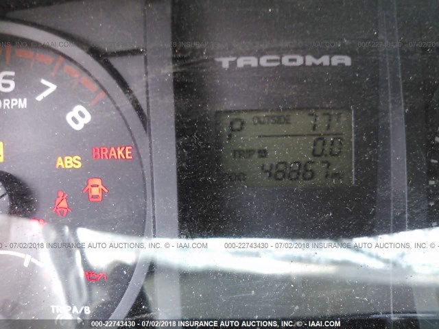 5TFRX5GN1HX087542 - 2017 TOYOTA TACOMA ACCESS CAB/SR/SR5 თეთრი ფოტო 7