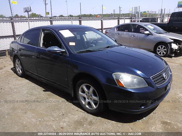 1N4AL11D46N331569 - 2006 NISSAN ALTIMA S/SL BLUE photo 1