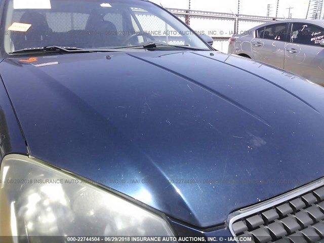 1N4AL11D46N331569 - 2006 NISSAN ALTIMA S/SL BLUE photo 6