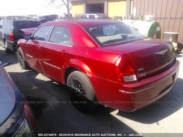 2C3KK53G87H649855 - 2007 CHRYSLER 300 TOURING BURGUNDY photo 3