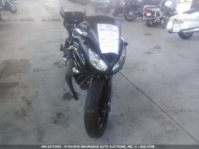 JKAEXEE17DDA09242 - 2013 KAWASAKI EX650 E BLACK photo 5