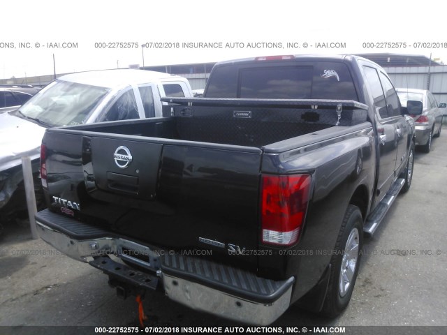 1N6BA0ED0BN314686 - 2011 NISSAN TITAN S/SV/SL/PRO-4X BLACK photo 4