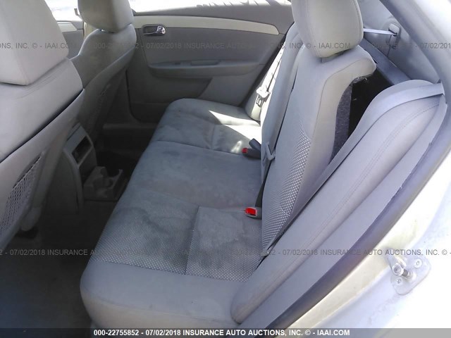 1G1ZB5E19BF197856 - 2011 CHEVROLET MALIBU LS 银色 照片 8