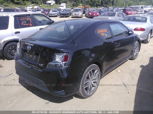 JTKJF5C77FJ013686 - 2015 TOYOTA SCION TC შავი ფოტო 4