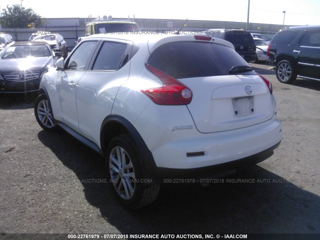 JN8AF5MR8ET450255 - 2014 NISSAN JUKE S/SV/SL/NISMO 白色 照片 3