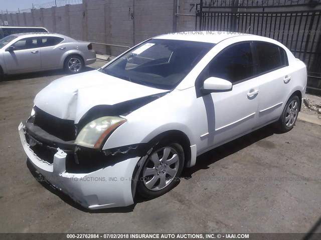 3N1AB61E98L640494 - 2008 NISSAN SENTRA 2.0/2.0S/2.0SL WHITE photo 2