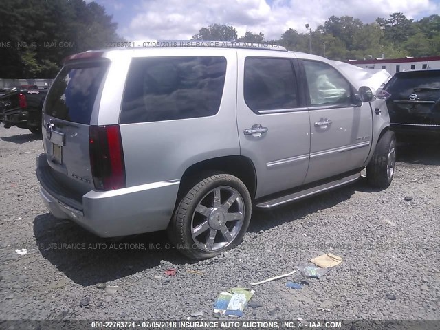 1GYS4BEF1BR166302 - 2011 CADILLAC ESCALADE LUXURY SILVER photo 4