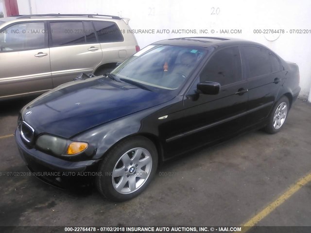 WBAEV33463KL83021 - 2003 BMW 325 I BLACK photo 2