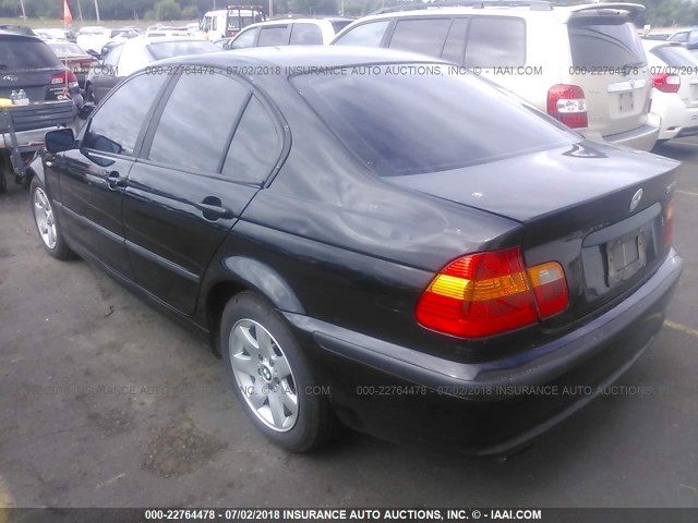 WBAEV33463KL83021 - 2003 BMW 325 I BLACK photo 3