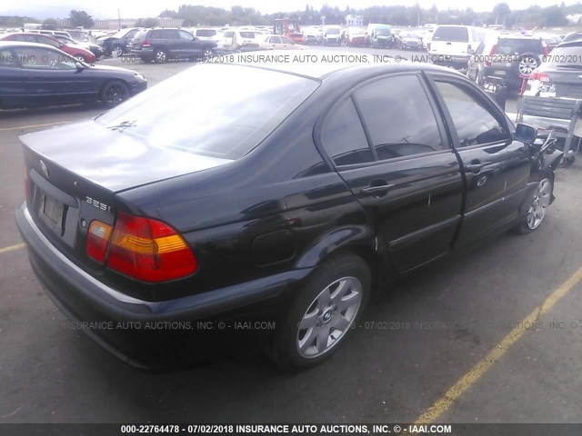 WBAEV33463KL83021 - 2003 BMW 325 I BLACK photo 4