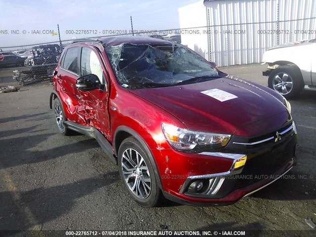 JA4AR4AW6JU002862 - 2018 MITSUBISHI OUTLANDER SPORT SEL/GT RED photo 6