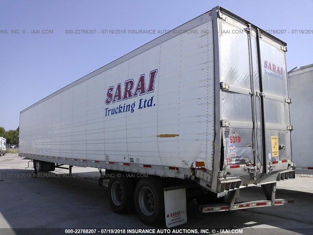 1UYVS25348M293017 - 2008 UTILITY TRAILER MFG VAN  GRAY photo 3