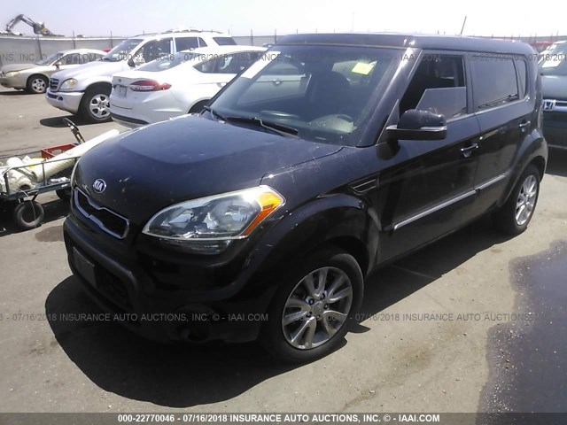 KNDJT2A67D7516041 - 2013 KIA SOUL +/!/SPORT BLACK photo 2