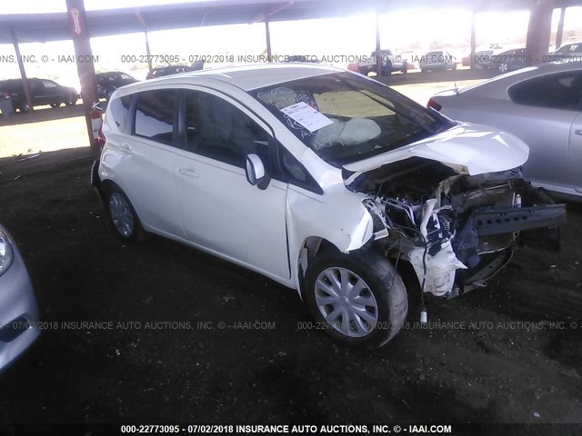 3N1CE2CP2EL427423 - 2014 NISSAN VERSA NOTE S/S PLUS/SV/SL WHITE photo 1