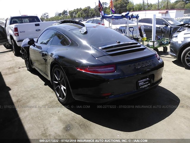 WP0AB2A9XDS123127 - 2013 PORSCHE 911 CARRERA S BLACK photo 3