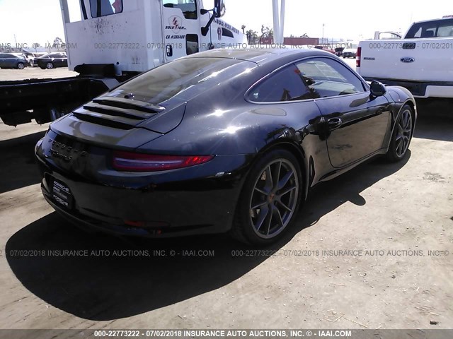 WP0AB2A9XDS123127 - 2013 PORSCHE 911 CARRERA S BLACK photo 4