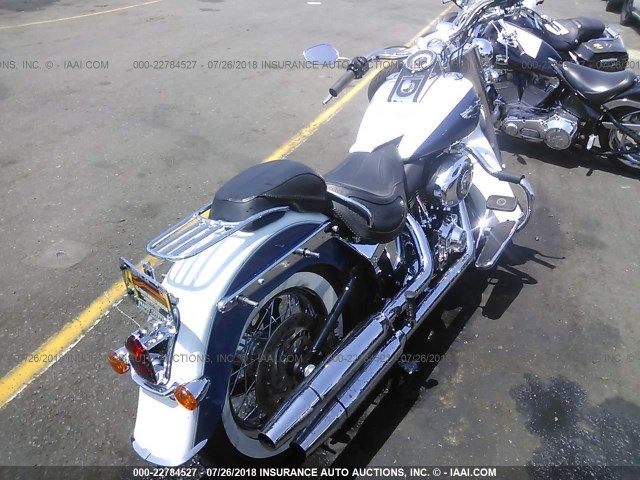 1HD1JDV16FB014281 - 2015 HARLEY-DAVIDSON FLSTN SOFTAIL DELUXE WHITE photo 4