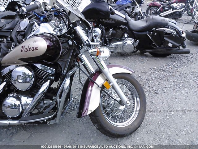 JKBVNAE161A102774 - 2001 KAWASAKI VN1500 E MAROON photo 5