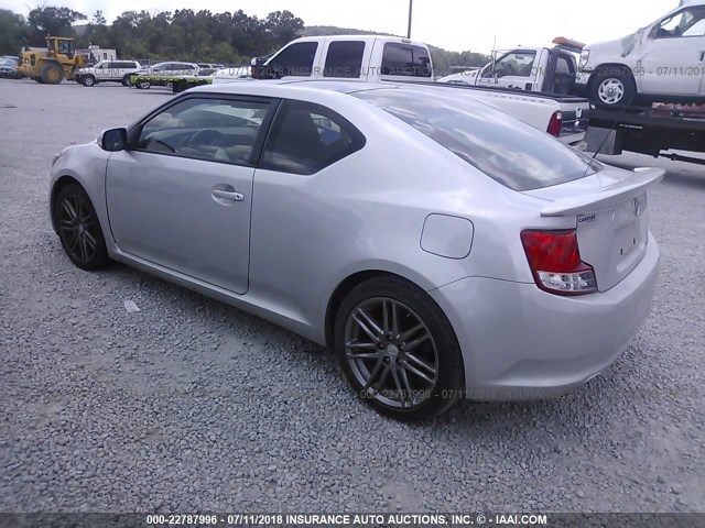 JTKJF5C79B3020931 - 2011 TOYOTA SCION TC Gümüş foto 3