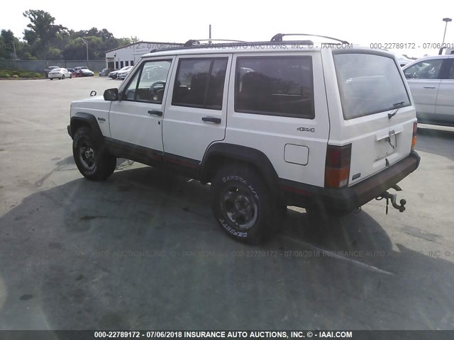 1J4FJ68S3TL245632 - 1996 JEEP CHEROKEE SPORT/CLASSIC WHITE photo 3