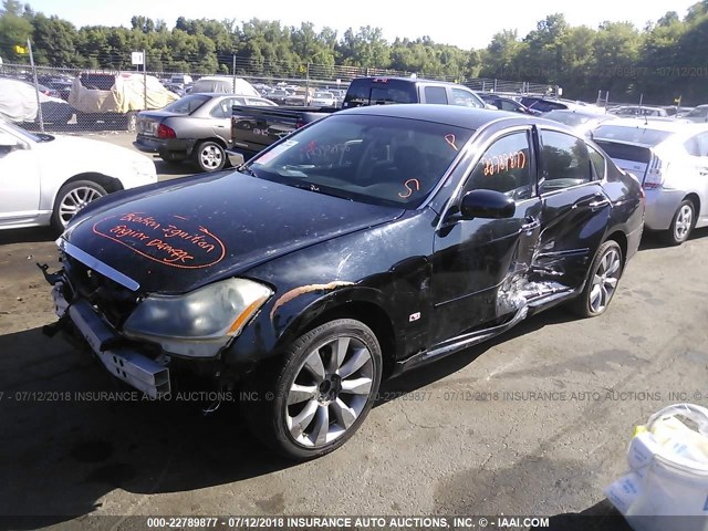 JNKAY01F27M458933 - 2007 INFINITI M35 SPORT BLACK photo 2