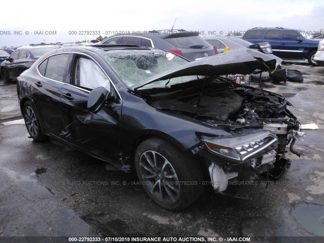 19UUB3F52FA002840 - 2015 ACURA TLX TECH GRAY photo 1