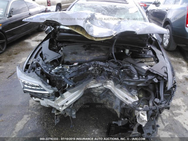19UUB3F52FA002840 - 2015 ACURA TLX TECH GRAY photo 6
