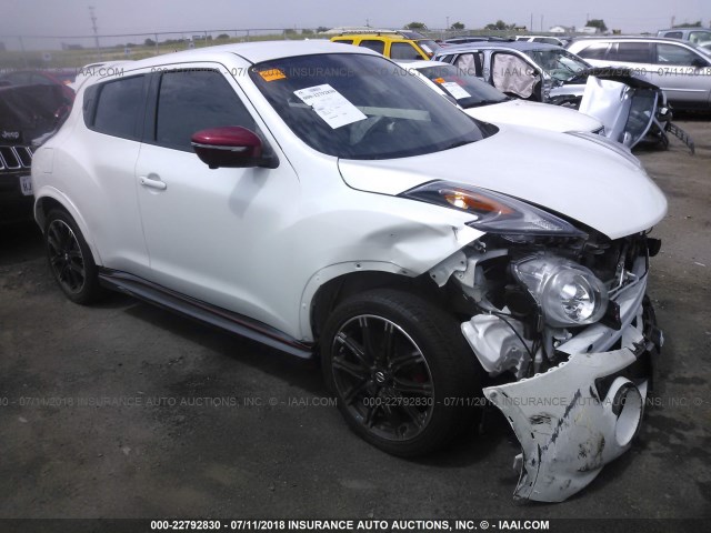 JN8DF5MR4FT200039 - 2015 NISSAN JUKE NISMO RS WHITE photo 1