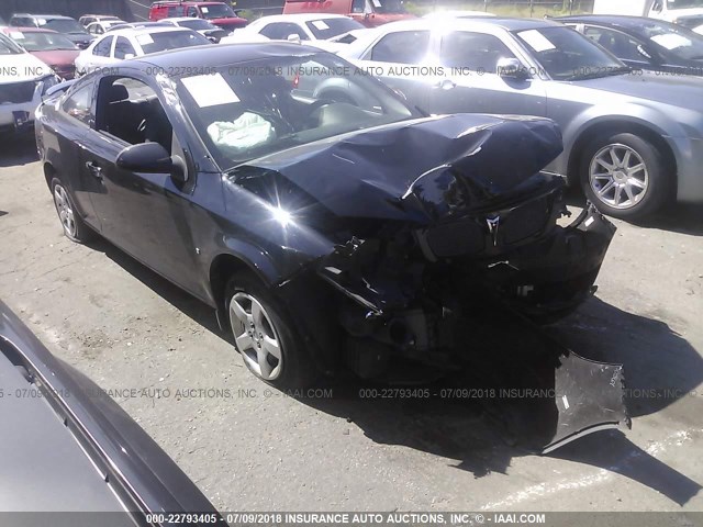 1G2AS18H197161240 - 2009 PONTIAC G5 BLACK photo 1