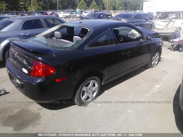 1G2AS18H197161240 - 2009 PONTIAC G5 BLACK photo 4