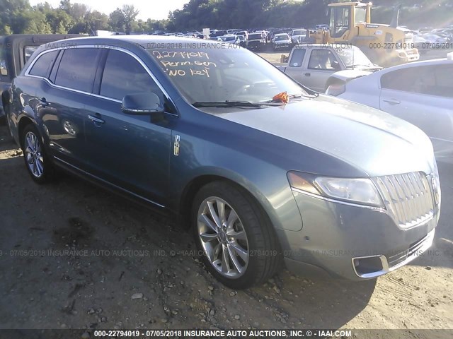 2LMHJ5ATXABJ06025 - 2010 LINCOLN MKT TEAL photo 1