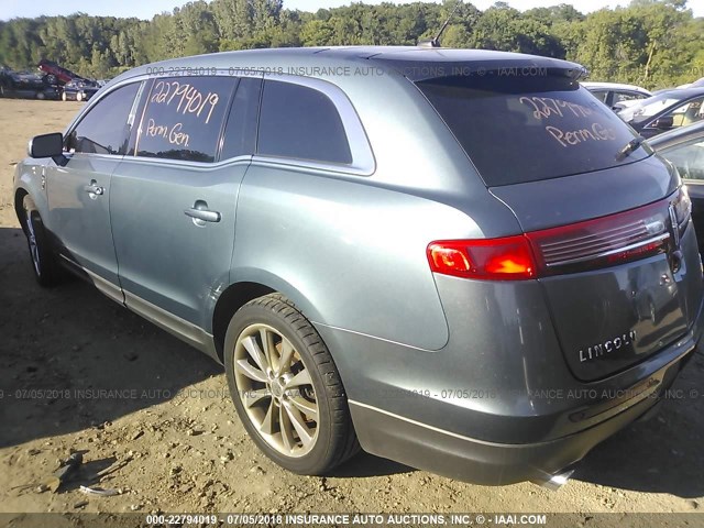 2LMHJ5ATXABJ06025 - 2010 LINCOLN MKT TEAL photo 3