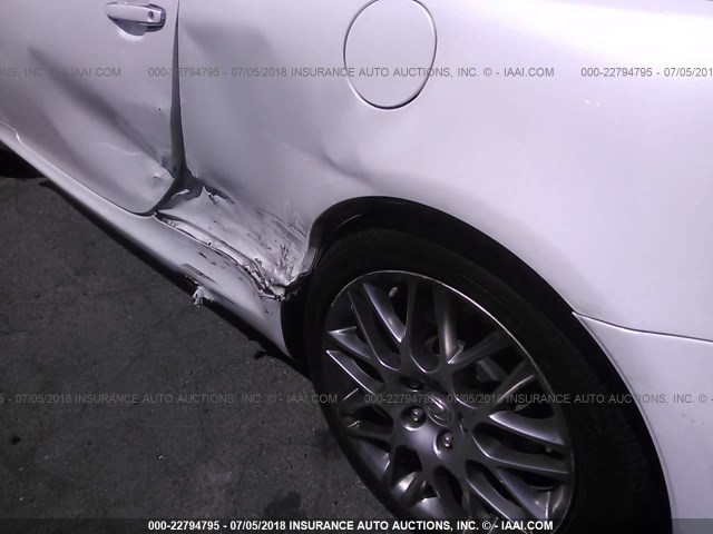 JTHFN45Y079011666 - 2007 LEXUS SC 430 WHITE photo 6