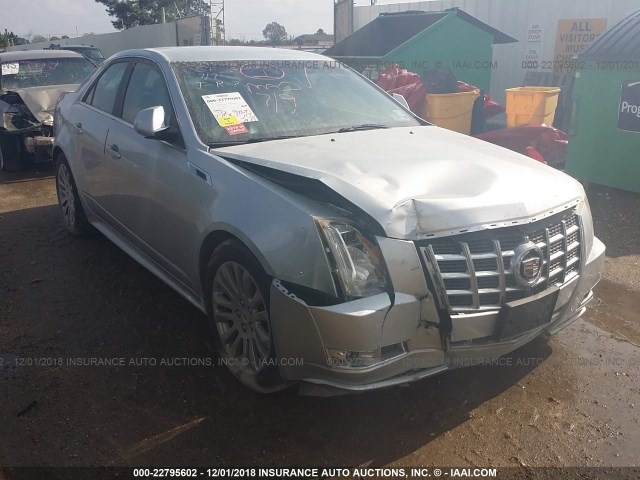 1G6DM5E36D0101087 - 2013 CADILLAC CTS PERFORMANCE COLLECTION SILVER photo 1