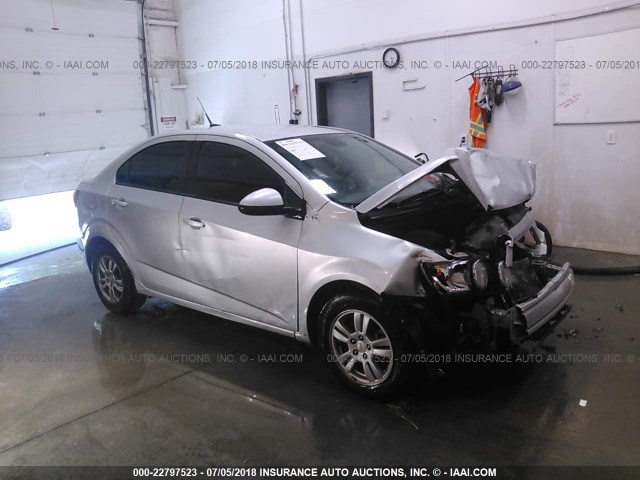 1G1JA5SH7C4111006 - 2012 CHEVROLET SONIC LS 银色 照片 1