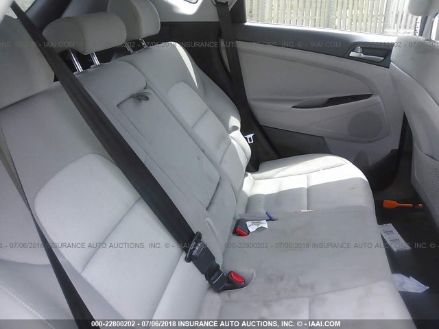 KM8J3CA25GU229320 - 2016 HYUNDAI TUCSON LIMITED/SPORT AND ECO/SE GRAY photo 8