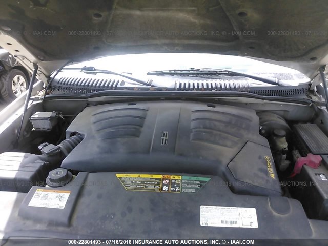 5LMEU88H23ZJ48467 - 2003 LINCOLN AVIATOR 银色 照片 10