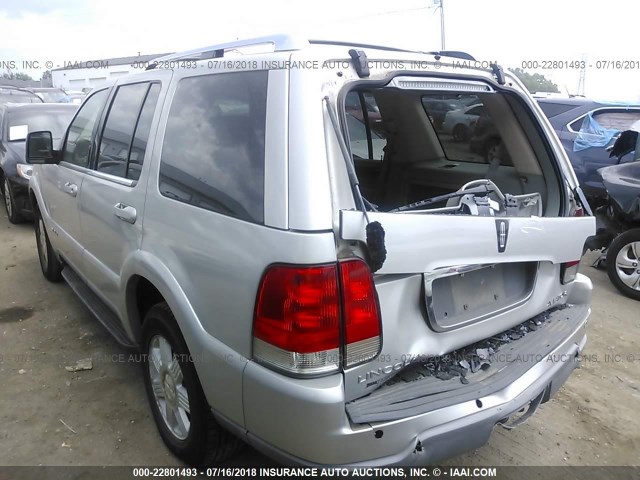 5LMEU88H23ZJ48467 - 2003 LINCOLN AVIATOR 银色 照片 3