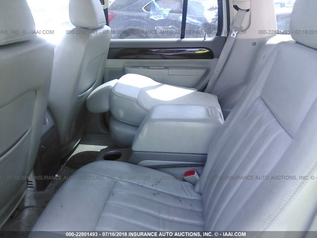 5LMEU88H23ZJ48467 - 2003 LINCOLN AVIATOR 银色 照片 8