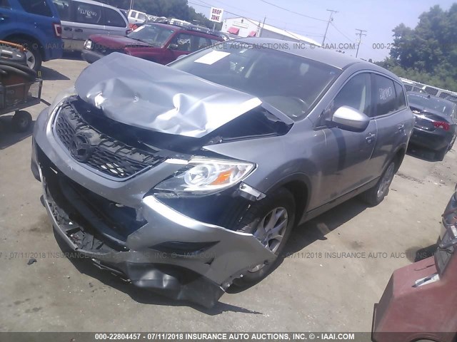 JM3TB2BA5B0301608 - 2011 MAZDA CX-9 SILVER photo 2