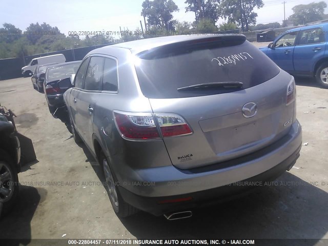 JM3TB2BA5B0301608 - 2011 MAZDA CX-9 SILVER photo 3