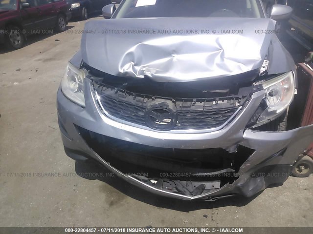 JM3TB2BA5B0301608 - 2011 MAZDA CX-9 SILVER photo 6