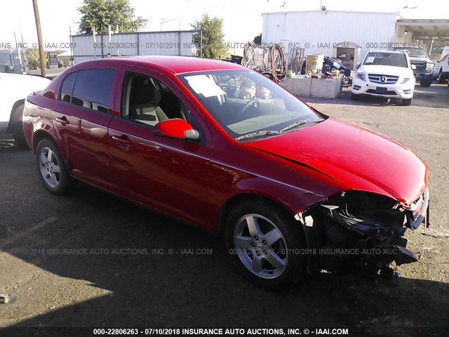 1G1AF5F59A7218524 - 2010 CHEVROLET COBALT 2LT RED photo 1