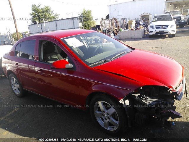 1G1AF5F59A7218524 - 2010 CHEVROLET COBALT 2LT RED photo 6