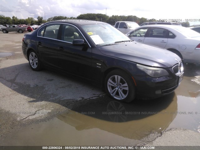 WBANV13559C154944 - 2009 BMW 528 XI BLACK photo 1