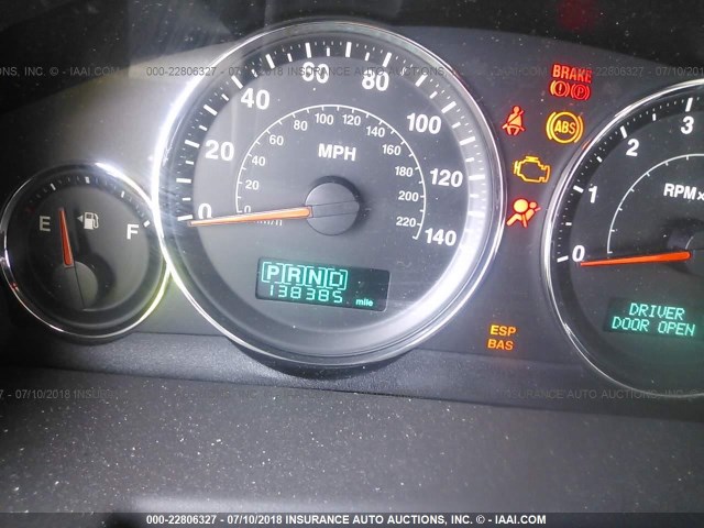 1J8HH48N87C510505 - 2007 JEEP COMMANDER GREEN photo 7