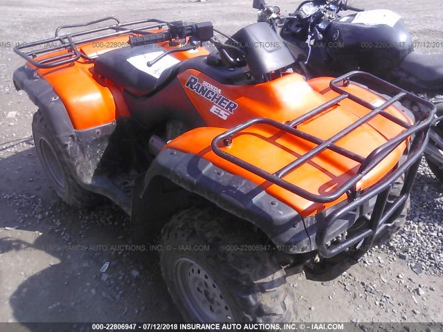 478TE25443A309354 - 2003 HONDA TRX350 FE ORANGE photo 1