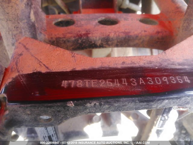 478TE25443A309354 - 2003 HONDA TRX350 FE ORANGE photo 10